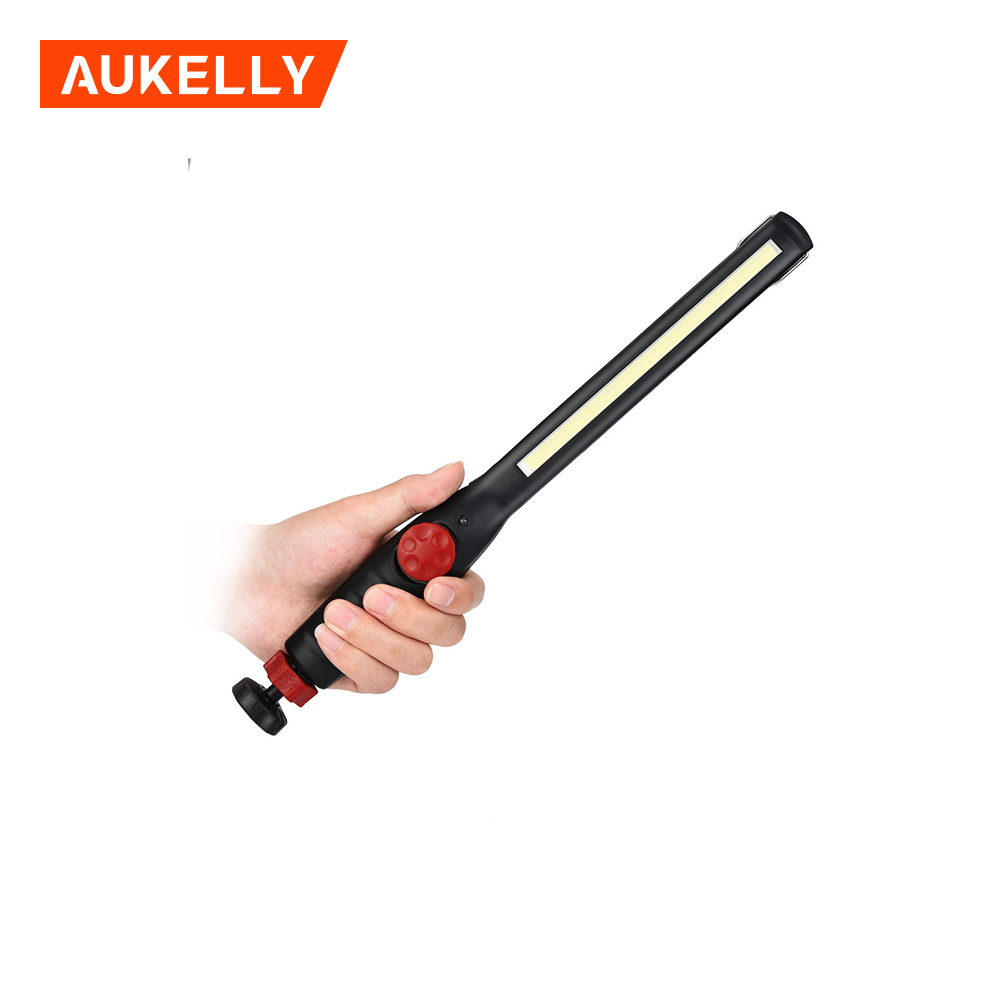 Aukelly Rechargeable Magnetic Portable Outdoor Work Light  USB charging working inspection light work flashlight cob led lamps