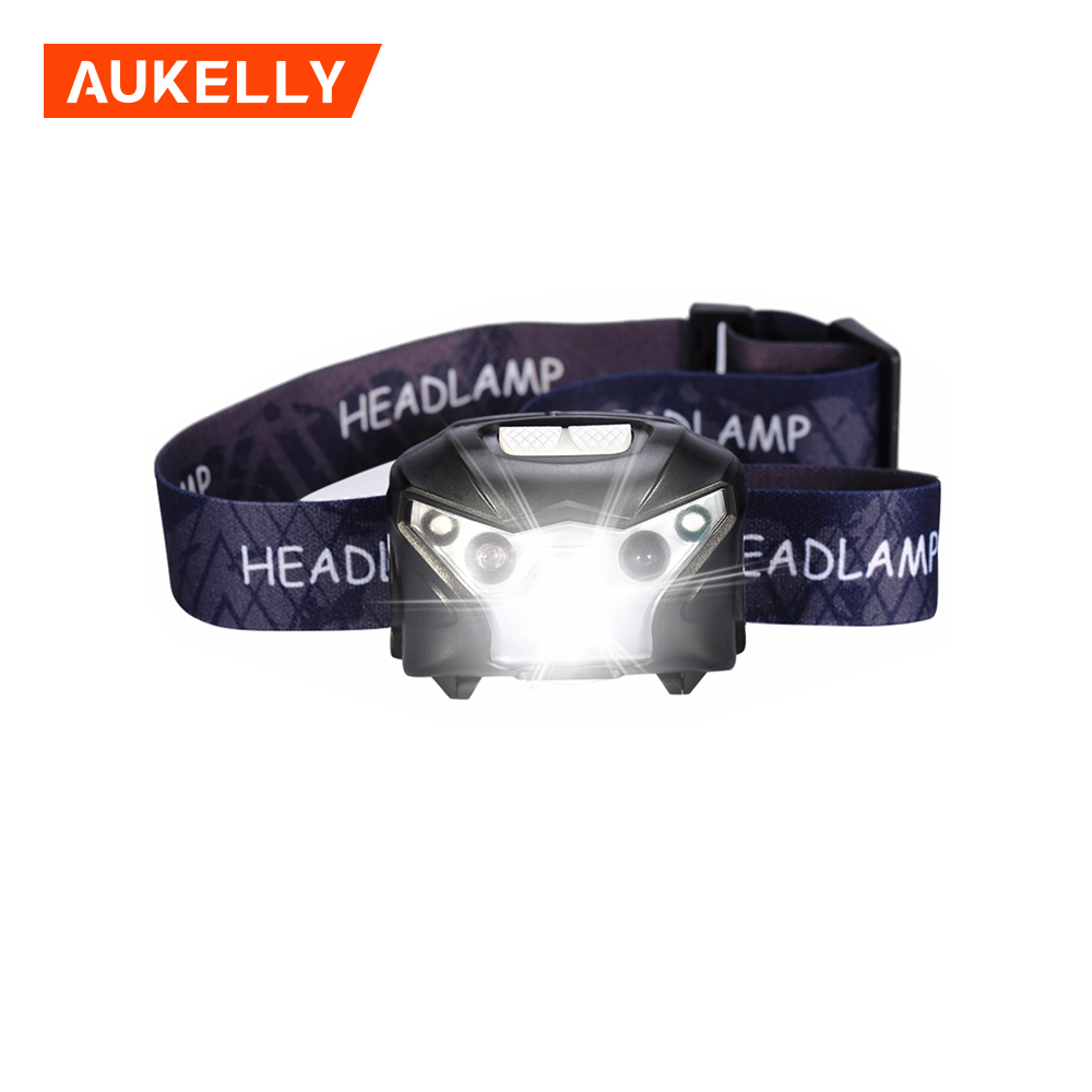Aukelly New Products China Suppliers 3 Mode Waterproof Adjustable Focus led headlamp for usa market 5w ultraviolet headlamps