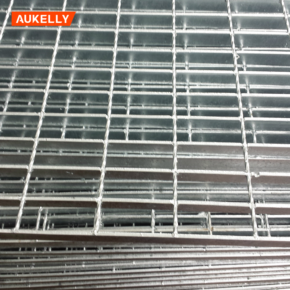 China Factor Sales Steel bar grating steel grating construction electro galvanized steel grate weight per square meter