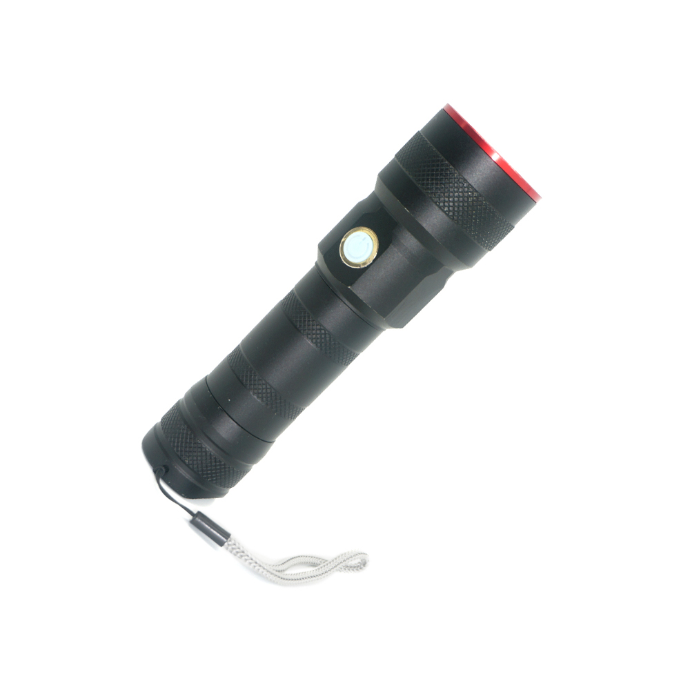 XML T6 18650 USB Direct Charger LED taschenlampe 1000LM Long Range Torch 3 Mode Portable Lantern Waterproof flat led flashlight
