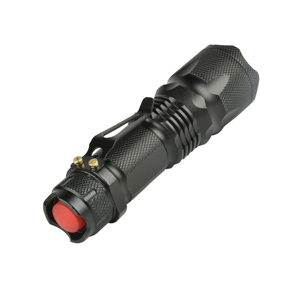 Mini Pocket T6 LED Flashlights Waterproof 18650 1000LM Adjustable Focus Zoom Handheld Torch brightest rechargeable flashlight