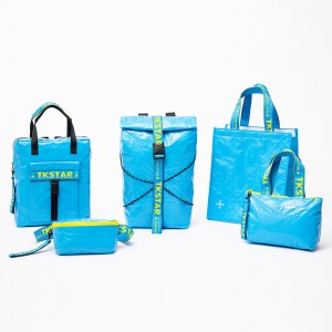 Hot sale new woven fabric water proof backpack handbag