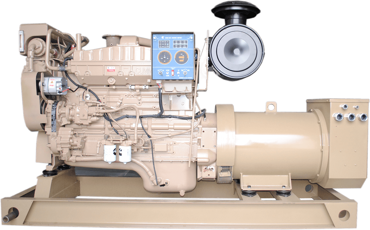 Marine type dieselgenerator