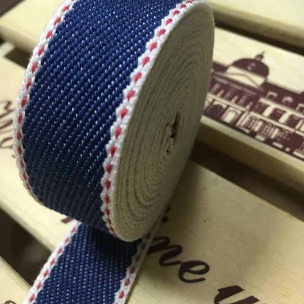 5cm denim blue elastic webbing ribbon Featured Image