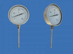 Oil level thermometer for transformer
