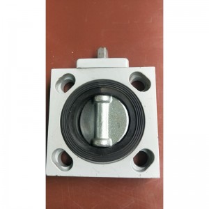 Transformer Radiator Square Round Plate Stainless steel Vacuum Butterfly Valve