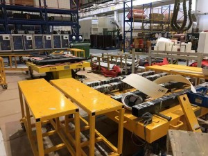 Transformer Core Stacking Table supplied to ABB