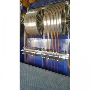 Hot Air Circulation high speed flat wire enamelling machine
