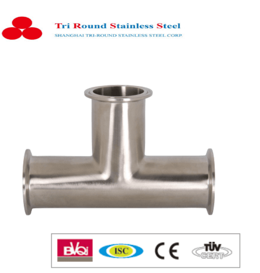 Factory For Wn Rf Flange -
 Tri-Clamp Tees  – Triround