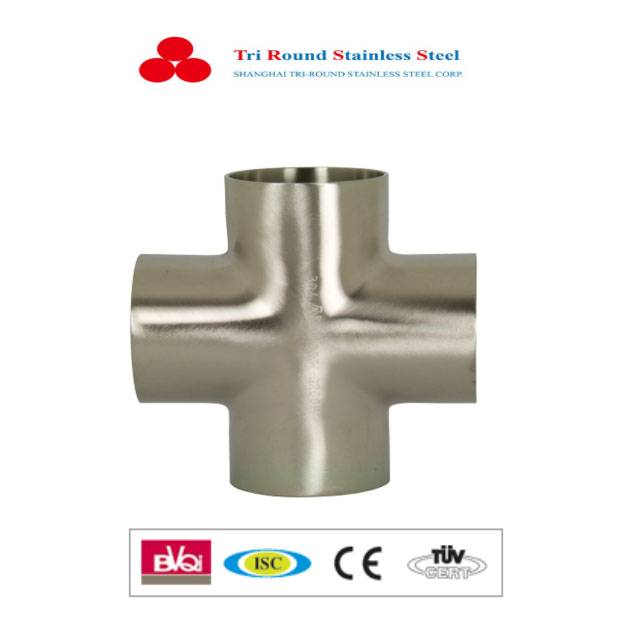 Good Quality Stainless Steel Tube Flange -
 Stainless Steel Sanitary Polished Cross – Triround