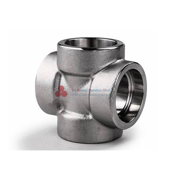 Hot Selling for Butt Welding Pipe Fittings -
 Stainless Steel Forged Fittings NPT &Socket Welded Cross – Triround