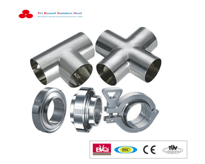 Factory directly supply Stainless Steel 304sus 316sus Flange -
 Sanitary tube fittings – Triround