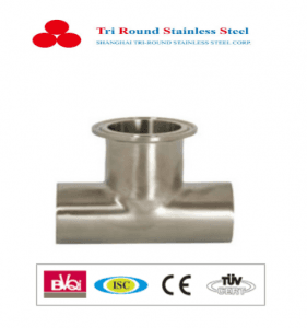 Reasonable price for Stainless Steel Cap Tube Ornamental -
 Weld Run x Tri-Clamp Branch Tee – Triround