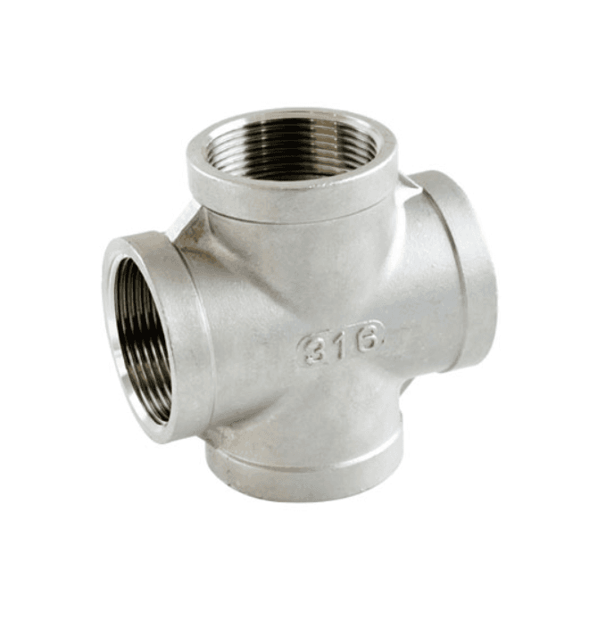 Leading Manufacturer for Asme B16.47 Series B Flanges -
 Stainless Steel Butt-Welding Fittings Cross MSS-SP-43 – Triround