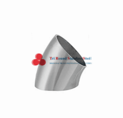 Chinese wholesale Jis Steel Flange -
 Sanitary Welded  Elbow 45D – Triround