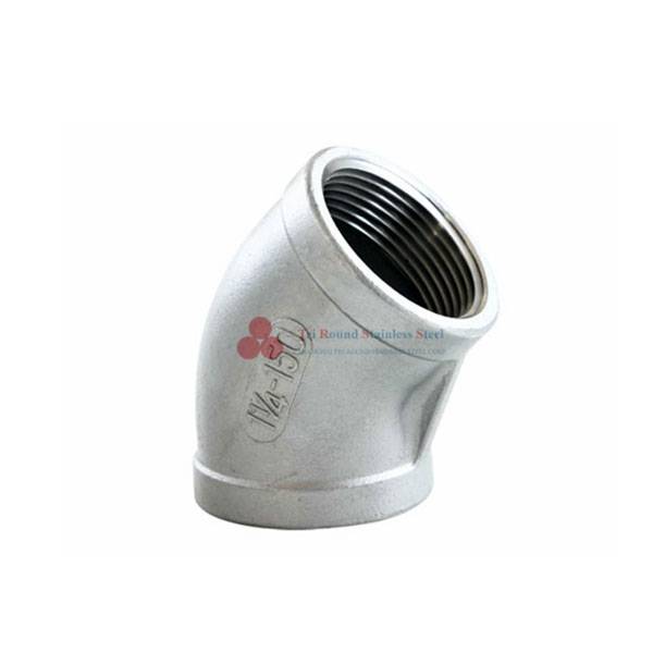 Hot Sale for 2 Inch Stainless Steel Pipe -
 45D Elbow F/F – Triround
