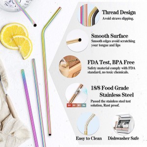 Stainless Steel FDA-approved ULTRA STRAW