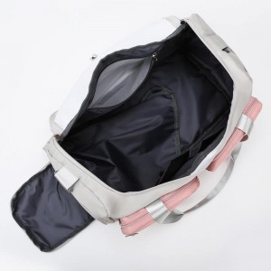 OMASKA 398# शूज कंपार्टमेंटसह नवीन फॅशन घाऊक मोठी क्षमता असलेली जिम बॅग (3)