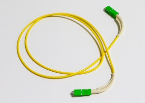 Fiber Patch cord with 90 Degree Bend Tail Sleeve for SC/LC