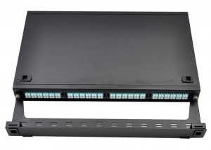 MPO Fiber Optic Patch Panel for MTP / MPO Fiber Cassette Module