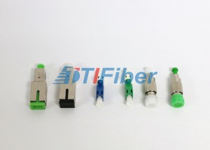 ST MU MTRJ Fiber Optic Attenuator In-Line Type For SM MM Network , Adjustable Attenuator