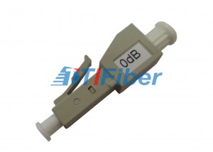 62.5um 50um OM1 OM2 OM3 OM4 Fibre Optic Attenuator For LC Connector
