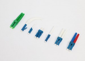 Multimode LC Fiber Optic Connector with PC UPC APC Polishing Fiber Ferrule