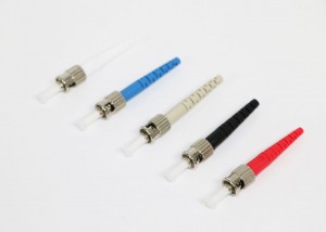 ST 2.0mm 3.0mm Optical Fiber Connector Simplex with Metal Housing