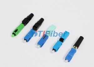 FC ST LC Fiber Optic Connector For FTTH Networks With High Insertion Loss