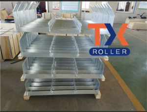 Galvanized Conveyor Roller, Galvanized Frame, Steel Roller Sell to Thailand in January 2019