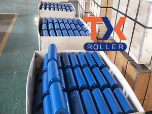 Garland idler rollers, sell to Europe in October, 2018