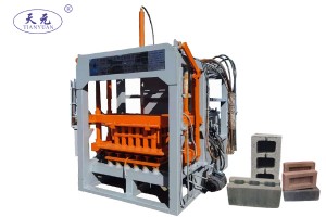 Hot sale hydraulic model QTY4-25 Automatic and semi automatic block making machine