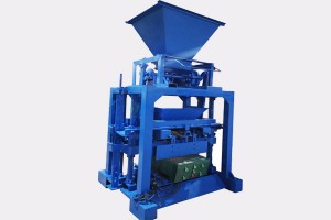 Wholesale Building Block Producing Machine - Concrete raw materials block machine QTJ4-35B2 Easy operation – Huarun Tianyuan