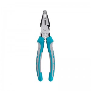 MULTI-FUNCTION LEVERAGE PLIERS, 8.5” COMBINATION PLIERS/7” LONG NOSE PLIERS/6” DIAGONAL CUTTING PLIERS, WITH TWO COLORS TPR INJECTION HANDLE