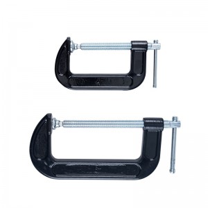 3PC C-CLAMP SET, 4-INCH, 6-INCH