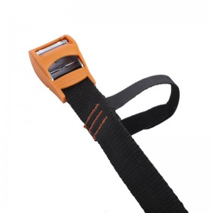 1″x13′ CAM BUCKLE CINCH STRAP WITH PROTECTOR, STRAP DIMENSIONS: 1″ WIDE X 13′ LENGTH, SAFE WORKING LOAD LIMIT: 293 LBS, MAXIMUM LOAD: 880 LBS