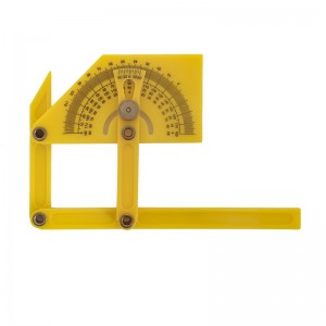 6-IN PLASTIC PROTRACTOR ANGLE FINDER