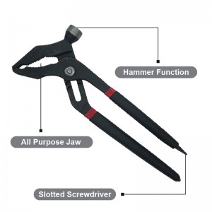 10″ MULTI-FUNCTION GROOVE JOINT PLIERS