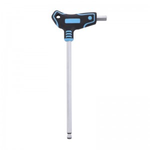 T-HANDLE BALL END HEX KEY WRENCH, 2.5-10MM/T5-T50