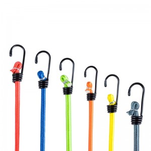 12PC 8MM GS/TUV BUNGEE SET,DIFFERENT COLORS,RUBBER