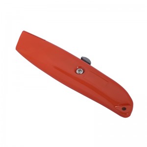 HEAVY DUTY BOX CUTTER RETRACTABLE KNIFE WITH 5 BLADES