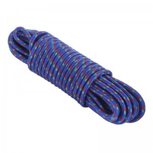 3/8″X 50FT DIAMOND BRAID ROPE, 9MM*15M, PP, SUNLIGHT AND WEATHER RESISTANT