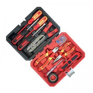 30PC INSULATED ELECTRICIAN REPAIR TOOL KIT W/ CRIMPING TOOL