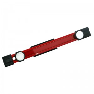 3PC SOCKET HOLDER RAILS WITH MAGNETIC, 1/4”,3/8” AND 1/2” DRIVE SOCKETS, ABS MATERIAL