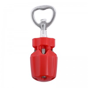 6 IN 1 STUBBY SCREWDRIVER & BOTTLE OPENER, EASY TO CARRY