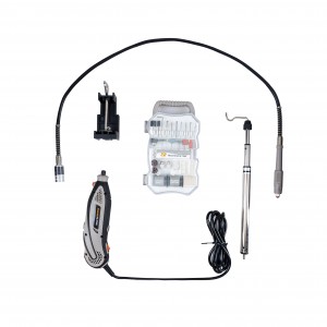 ROTARY TOOL KIT WITH VERSATILE ACCESSORIES