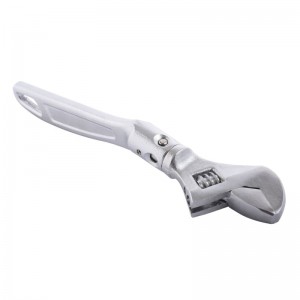 8″ MULTI-DRECTION ADJUSTABLE WRENCH, 4-DIRECTION
