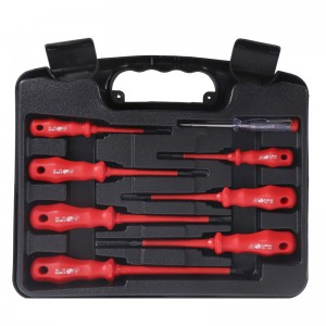 8PC ELECTRICIAN’S SCREWDRIVER SET, VDE/GS CERTIFICATED