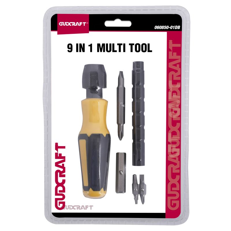 9 IN 1 MUITI TOOL SCREWDRIVER SET WITH EXTENDABLE BLADE