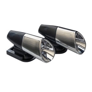 2PC DEER WHISTLES FOR CAR, WARNING DEVICES INCLUDE ADHESIVE TAPES